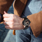 MEGIR Men Luxury Sport Automatic Movement Mechanical Watch Leather Business Wristwatch Clock Big Dial Relogio Masculino 62050