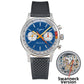 Sugess Watch of Men Chronograph Mechanical Wristwatches with Seagull ST19 Swanneck Movement Pilot Sapphire Crystal Racing V2 New