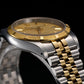 Baltany S4102 Business Man Automatic Mechanical Wristwatch 36mm Linen Dial Engine Turned Bezel NH35 Luxury Dress Watch For Man