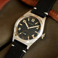 Baltany Bubbleback Dress Watches Subdial IPG Bezel Leather Gold Hands Sapphire Crystal Stainless Steel VD78 Quartz Wristwatches