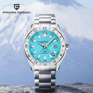2026 New PAGANI DESIGN Watch Men GMT Luxurys Sapphire Glass Automatic Machinery Watches 100M Waterproof Luminous Watch for Men