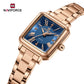 NAVIFORCE Women Watches Fashion Clock Stainless Steel Luxury Watch Simple Business Waterproof Wriswatch Ladies Relogio Feminino
