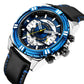 MEGIR Luxury Casual Men Watches Fashion Sports Military Wristwatch Calendar Luminous Quartz Chronograph Clock Montre Homme 2118