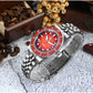 San Martin 40mm Men's Luxury Diver Watch Miyota 9015 Enamel Sunburst Dial Automatic Mechanical Wristwatch Waterproof 200m SN0148