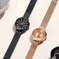 MEGIR Fashion Simple Style Women Watches Stainless Steel Strap Quartz Female Wristwatches Gift Waterproof Ladies Diamond Watch
