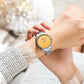 CURREN Fashion Brand Couple Watches for Lovers Simple Classic Quartz Stainless Steel Bracelet Wristwatches with Luminous Hands