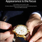LIGE Fashion Brown Leather Watch Men Military Sports Men's Quartz Wristwatches Casual Waterproof Chronograph Relogios Masculino