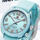NAVIFORCE Women's Waterproof Watch Fashion Casual Luminous Display Quartz Wristwatch with Silicone Band Reloj Mujer High Quality